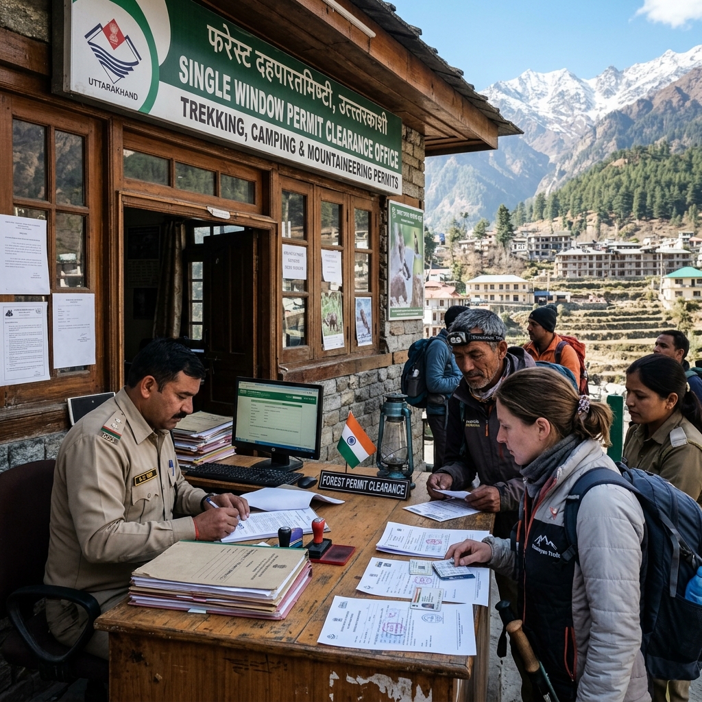 Single Window Permit Clearance Office in Uttarkashi